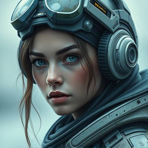 Foto da atriz que interpreta Lyra