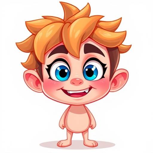 Imagem de um personagem popular de uma s&radic;&copy;rie animada